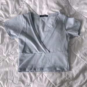 brandy melville cross top